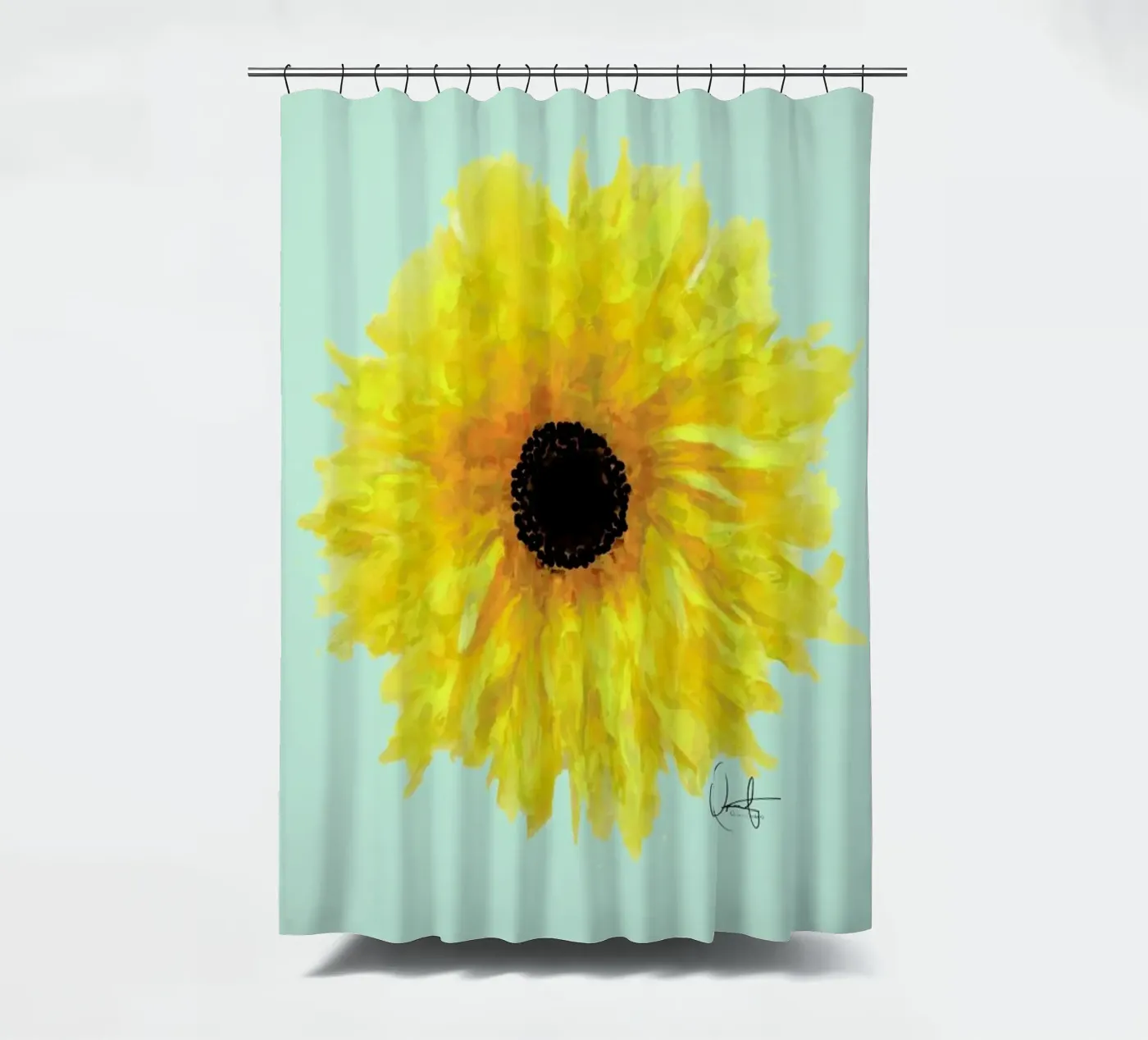 Sol douchegordijn van Xchange Art Studio