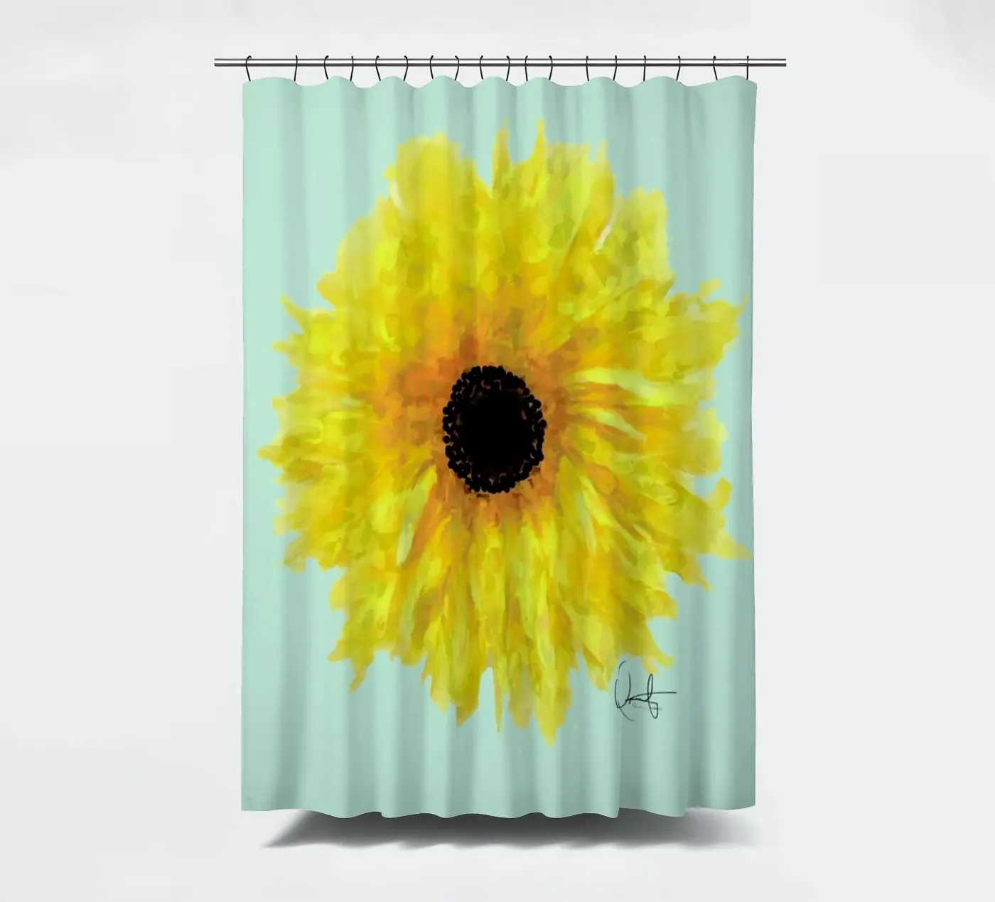 Sol Duschvorhang von Xchange Art Studio