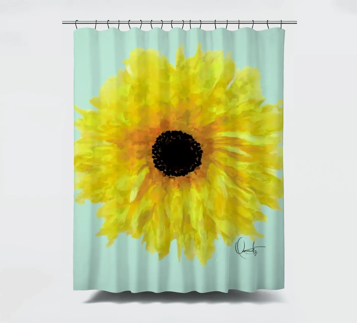Sol Duschvorhang von Xchange Art Studio