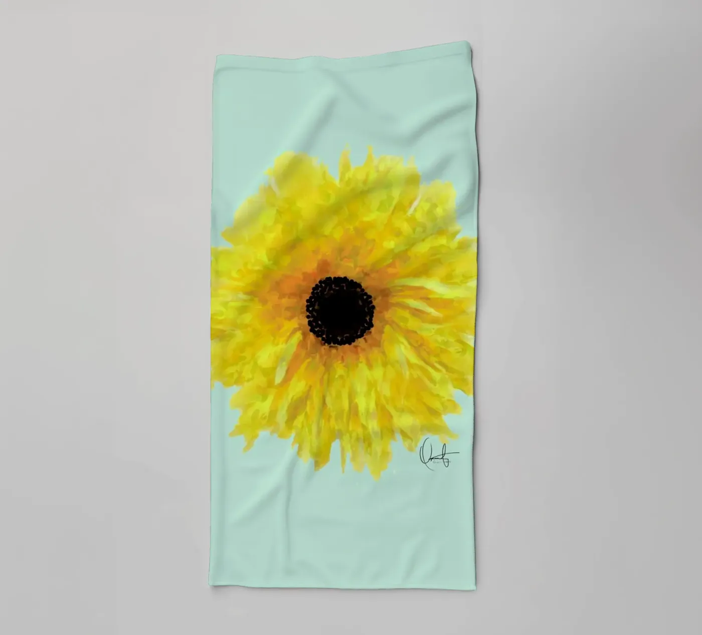 Sol asciugamano da bagno da Xchange Art Studio