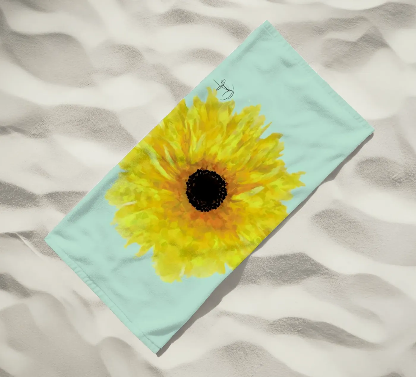 Sol strandhanddoek van Xchange Art Studio