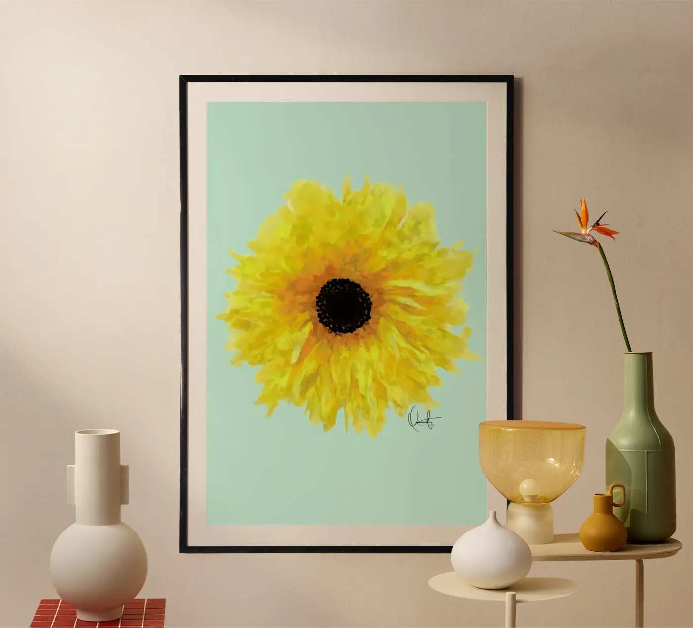 Sol poster van Xchange Art Studio