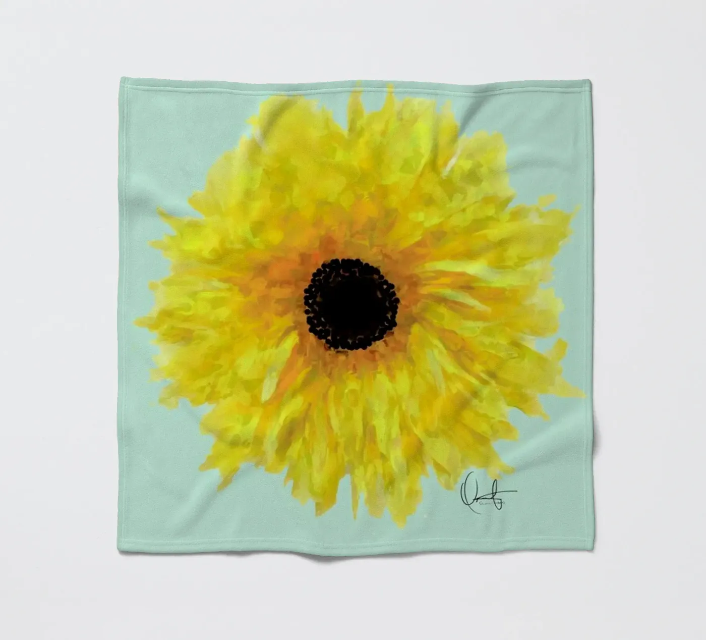 Sol Fleecedecke von Xchange Art Studio
