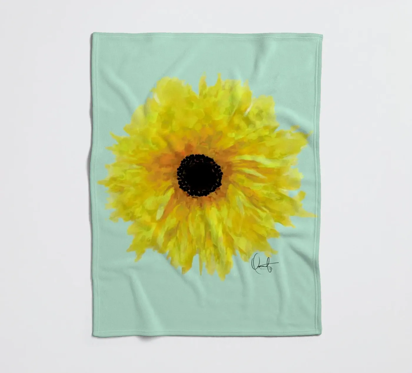 Sol Fleecedecke von Xchange Art Studio
