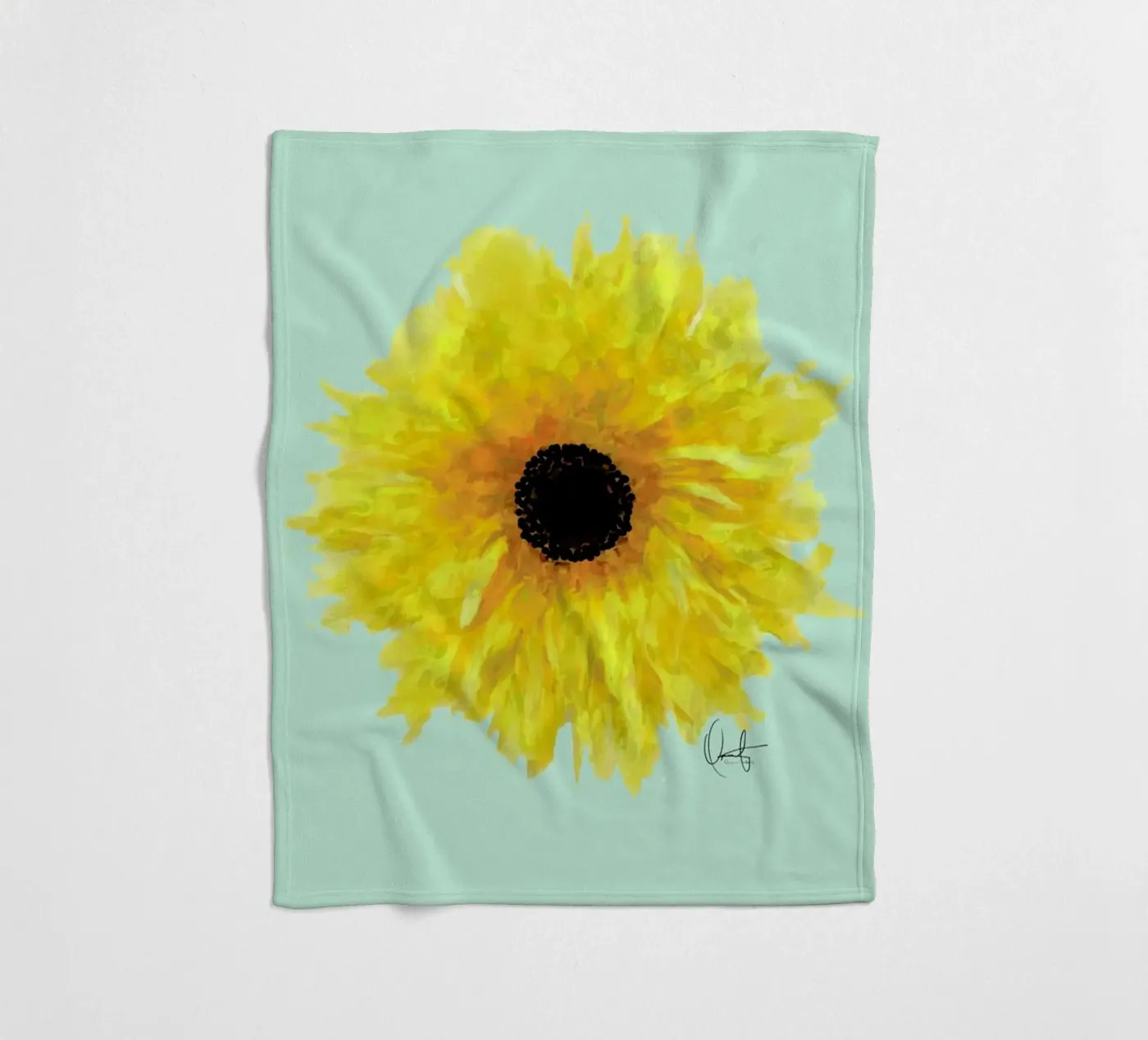 Sol Fleecedecke von Xchange Art Studio