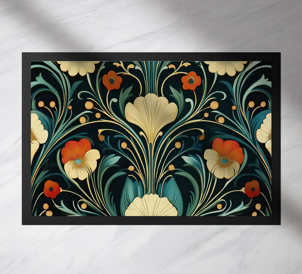 Art Nouveau - Strutture opulente zerbino da Artful Bloom