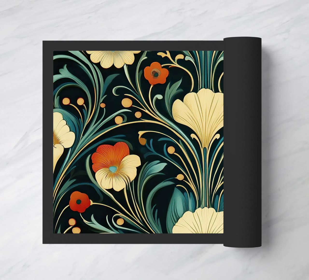 Art Nouveau - Strutture opulente zerbino da Artful Bloom