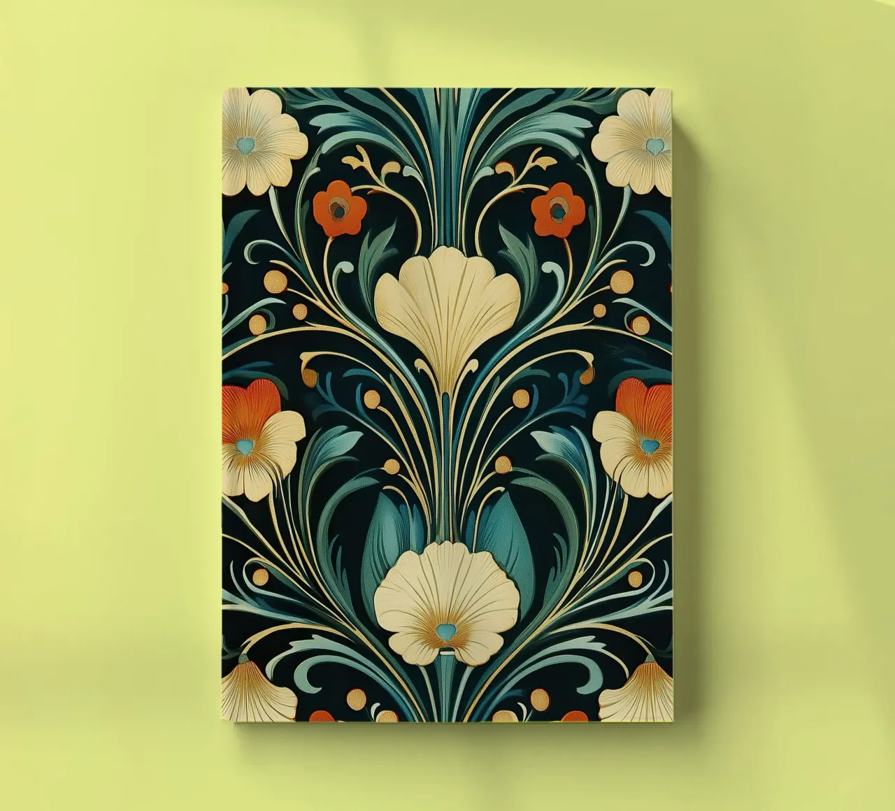 Jugendstil - Opulente Strukturen Notizbuch von Artful Bloom