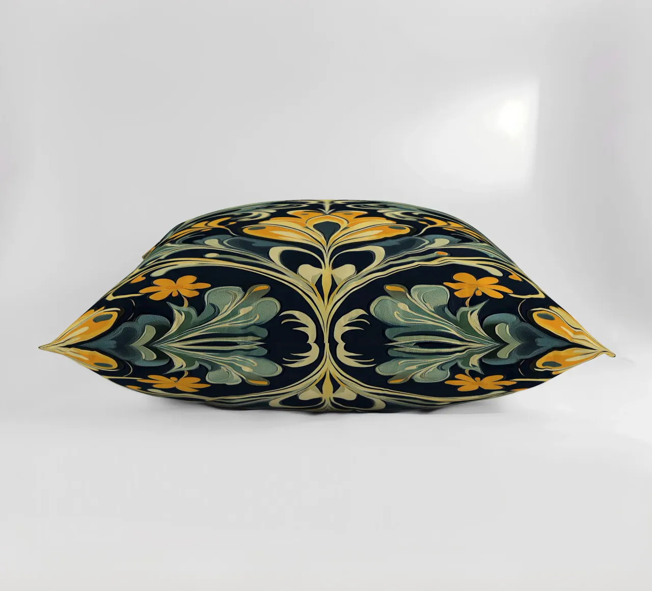 Art Nouveau - Sinfonia di linee cuscino da Artful Bloom