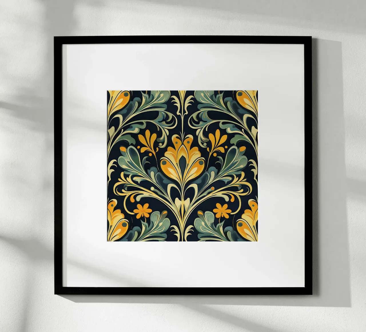 Art Nouveau - Sinfonia di linee carta hahnemühle da Artful Bloom