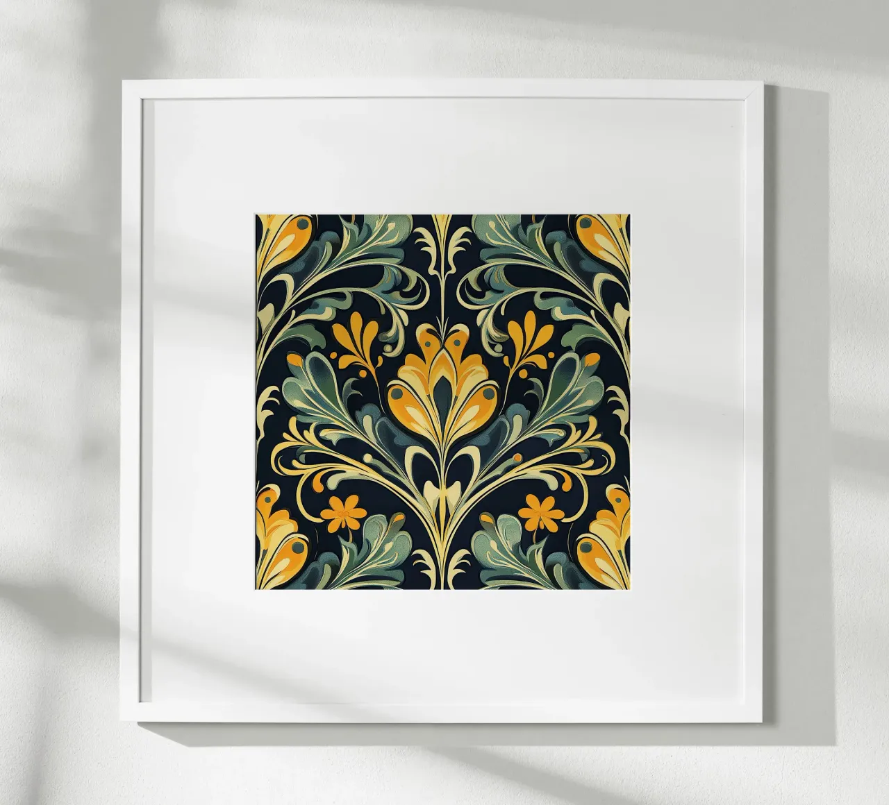 Art Nouveau - Sinfonia di linee carta hahnemühle da Artful Bloom