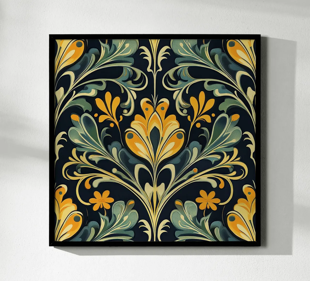 Art Nouveau - Sinfonia di linee carta hahnemühle da Artful Bloom