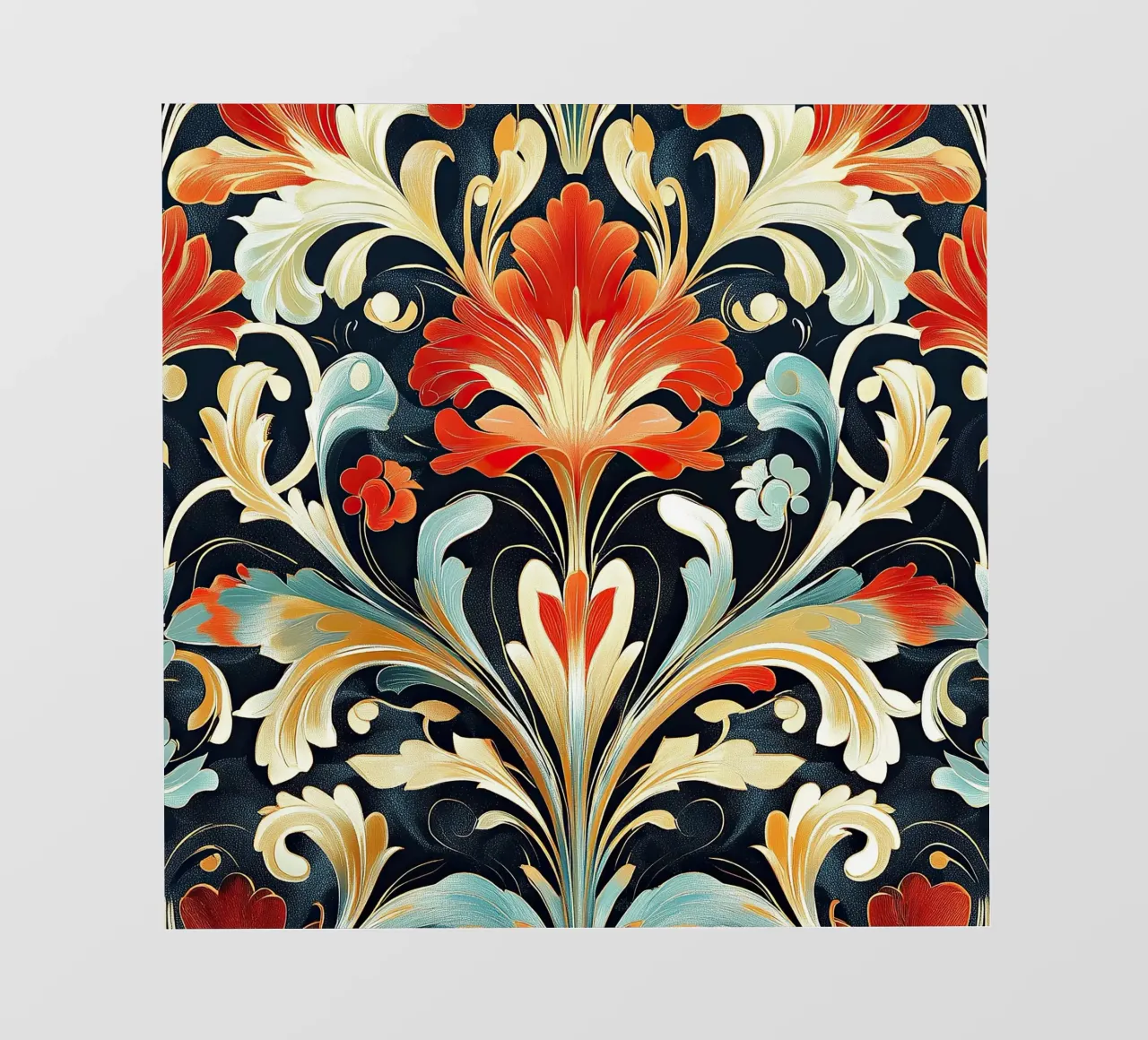 Art nouveau - fascino e splendore pellicola backlit da Artful Bloom
