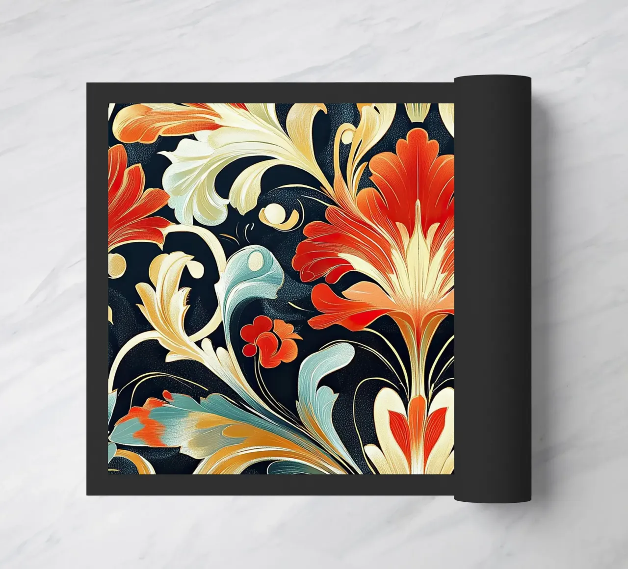 Art nouveau - fascino e splendore zerbino da Artful Bloom