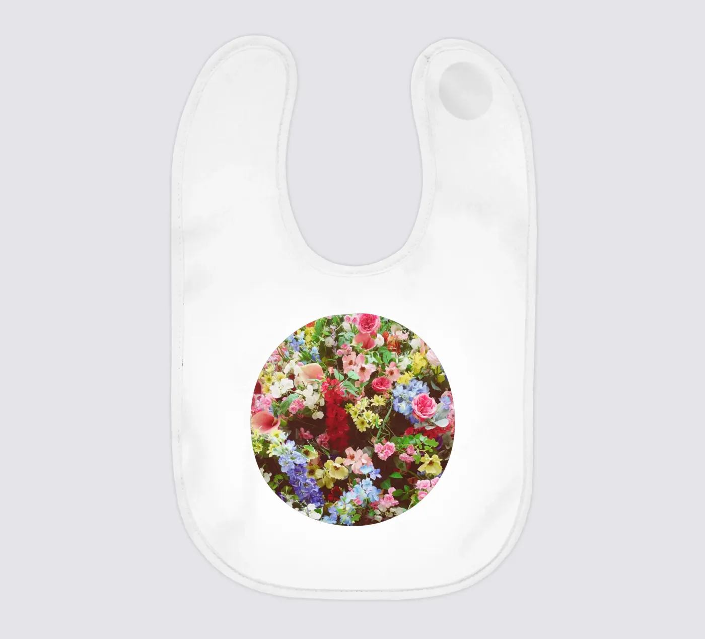 Floral Explosion bavoir de Cassia Beck Photography