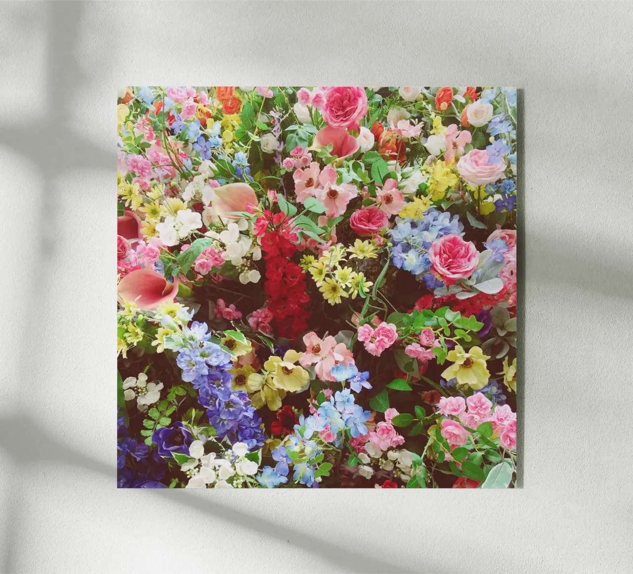 Esplosione floreale plexiglass da Cassia Beck Photography