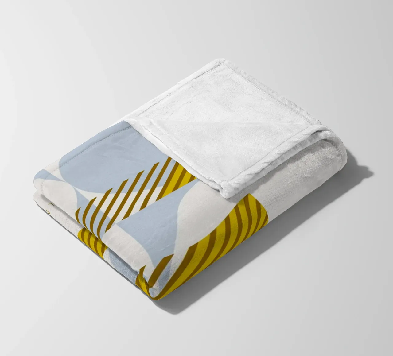 E Typeface Alphabet fleece blanket by lazydaypaper