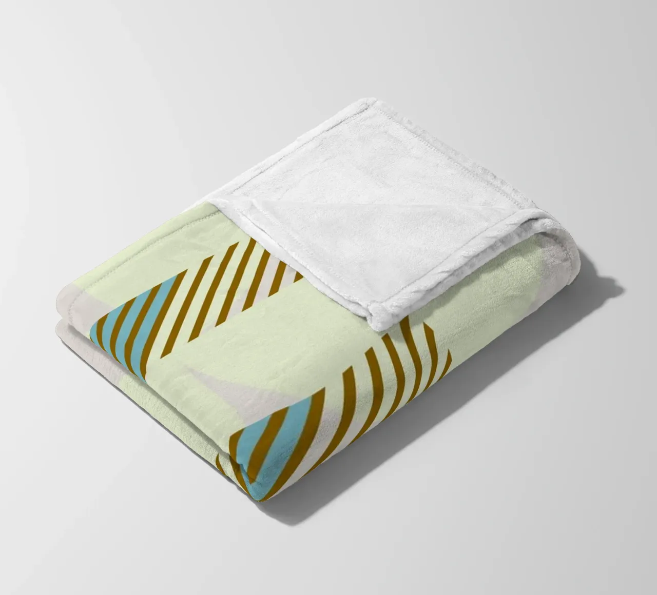 F Typeface Alphabet coperta in pile da lazydaypaper