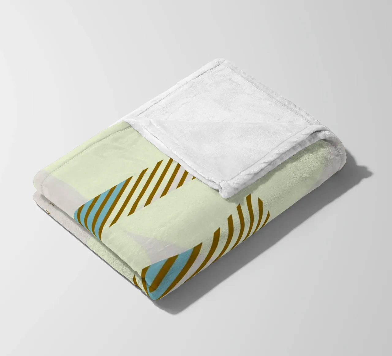 F Typeface Alphabet coperta in pile da lazydaypaper