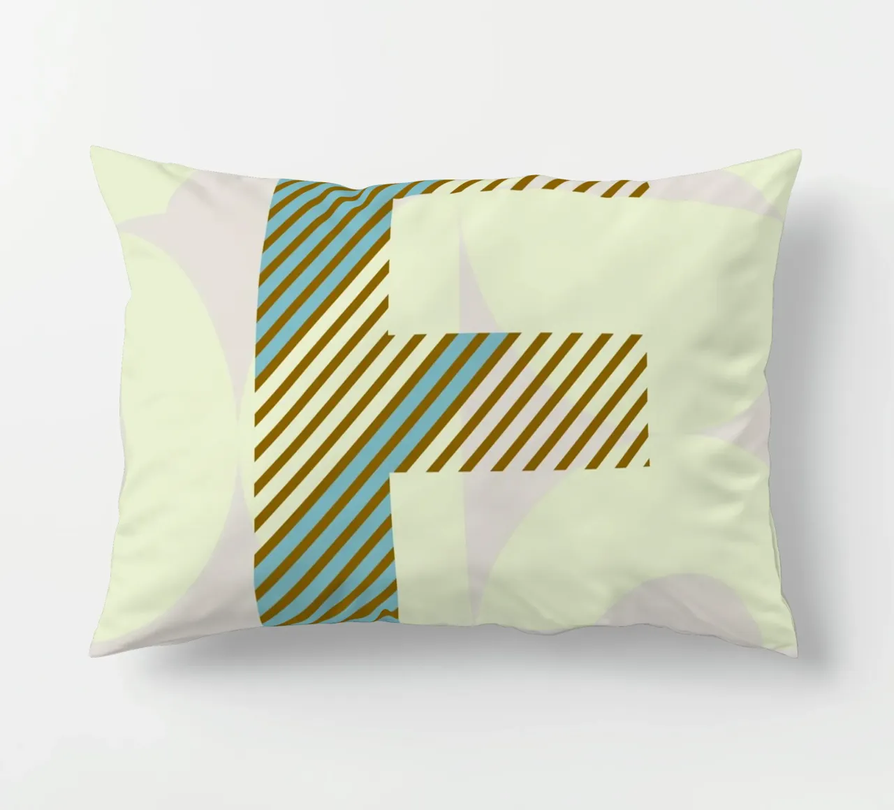 F Typeface Alphabet cuscino da lazydaypaper