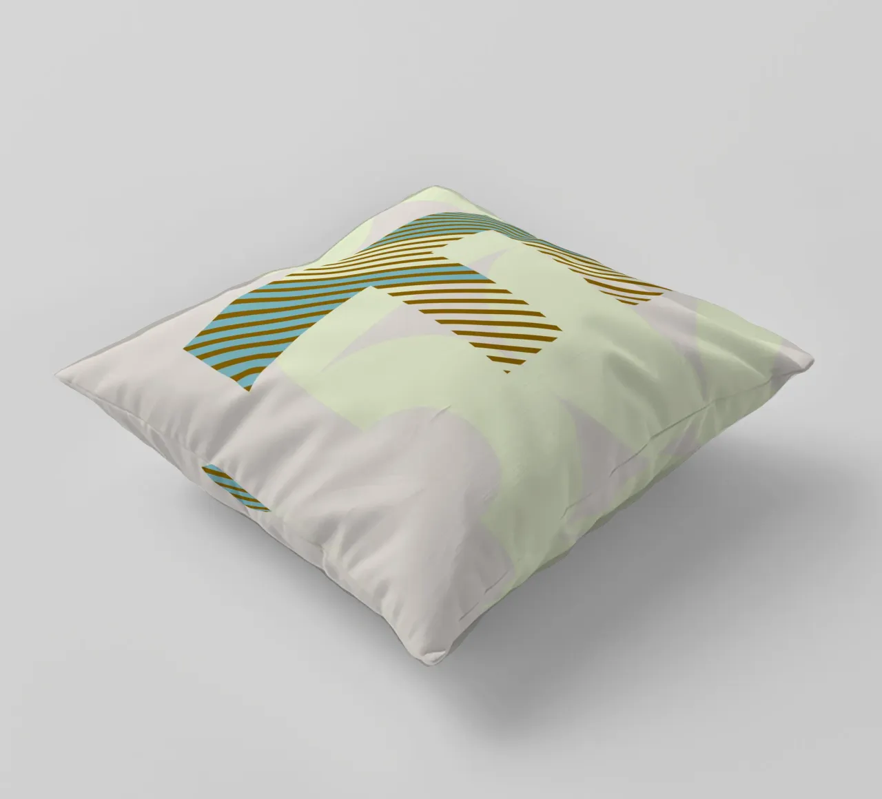 F Typeface Alphabet cuscino da lazydaypaper