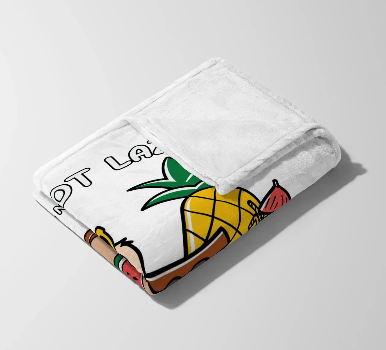 I'M NOT LAZY. I'M JUST ON CAPYBARA TIME Fleecedecke von edsonramosart