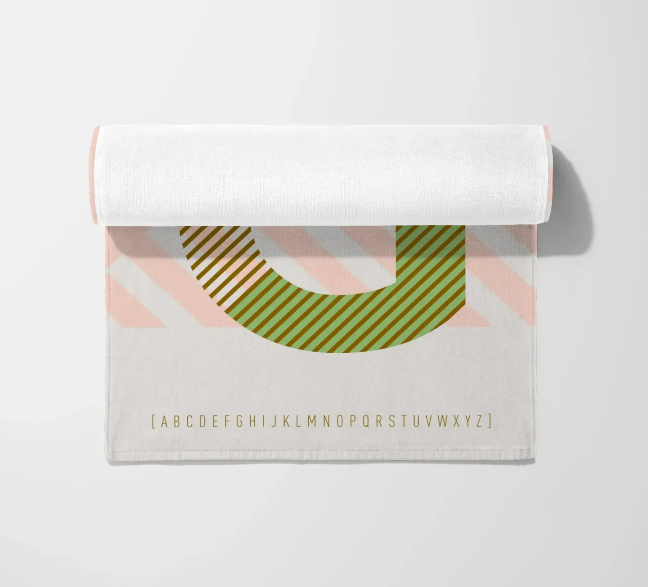 G Typeface Alphabet telo mare da lazydaypaper