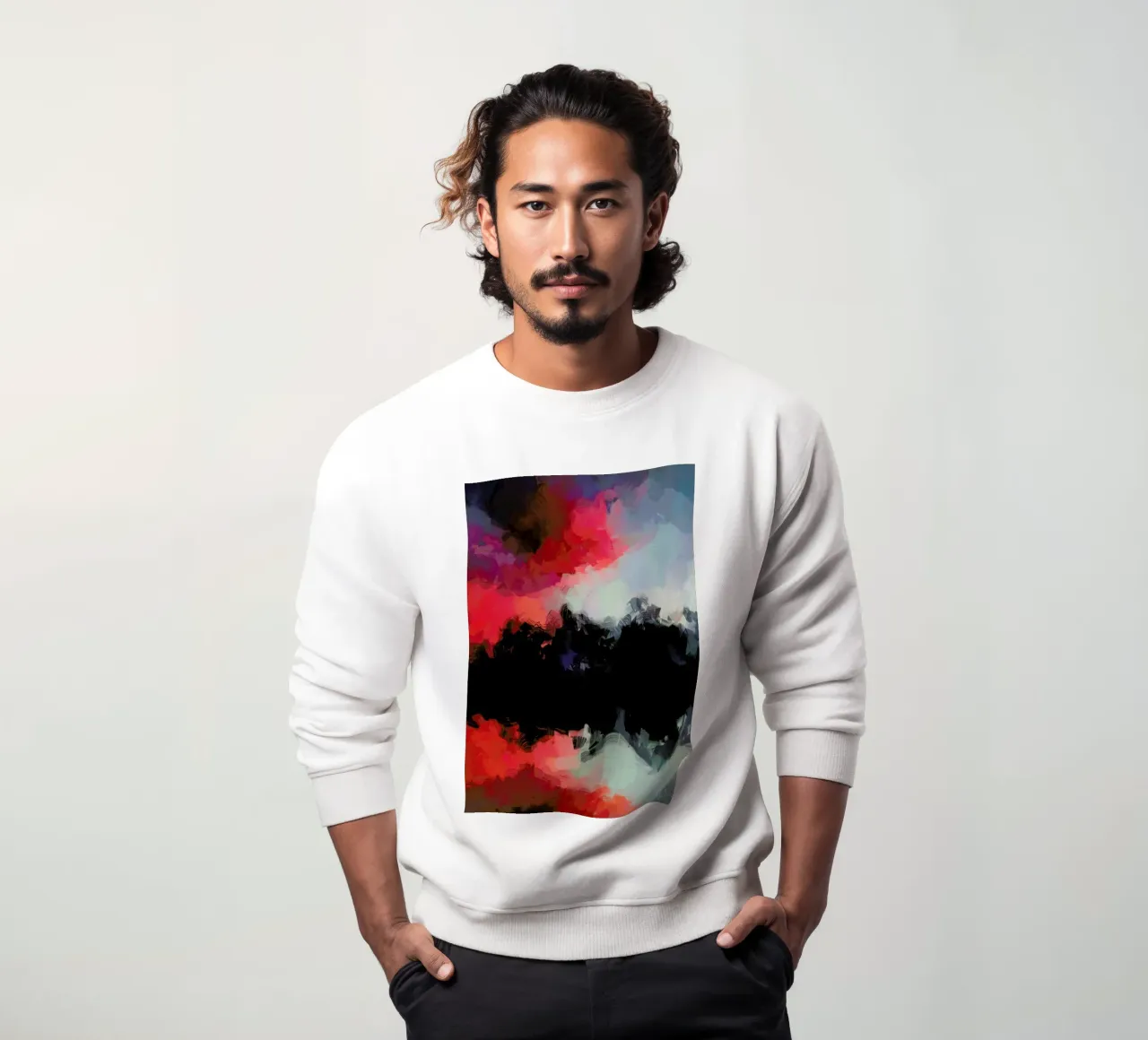 Monserrat felpa da Xchange Art Studio