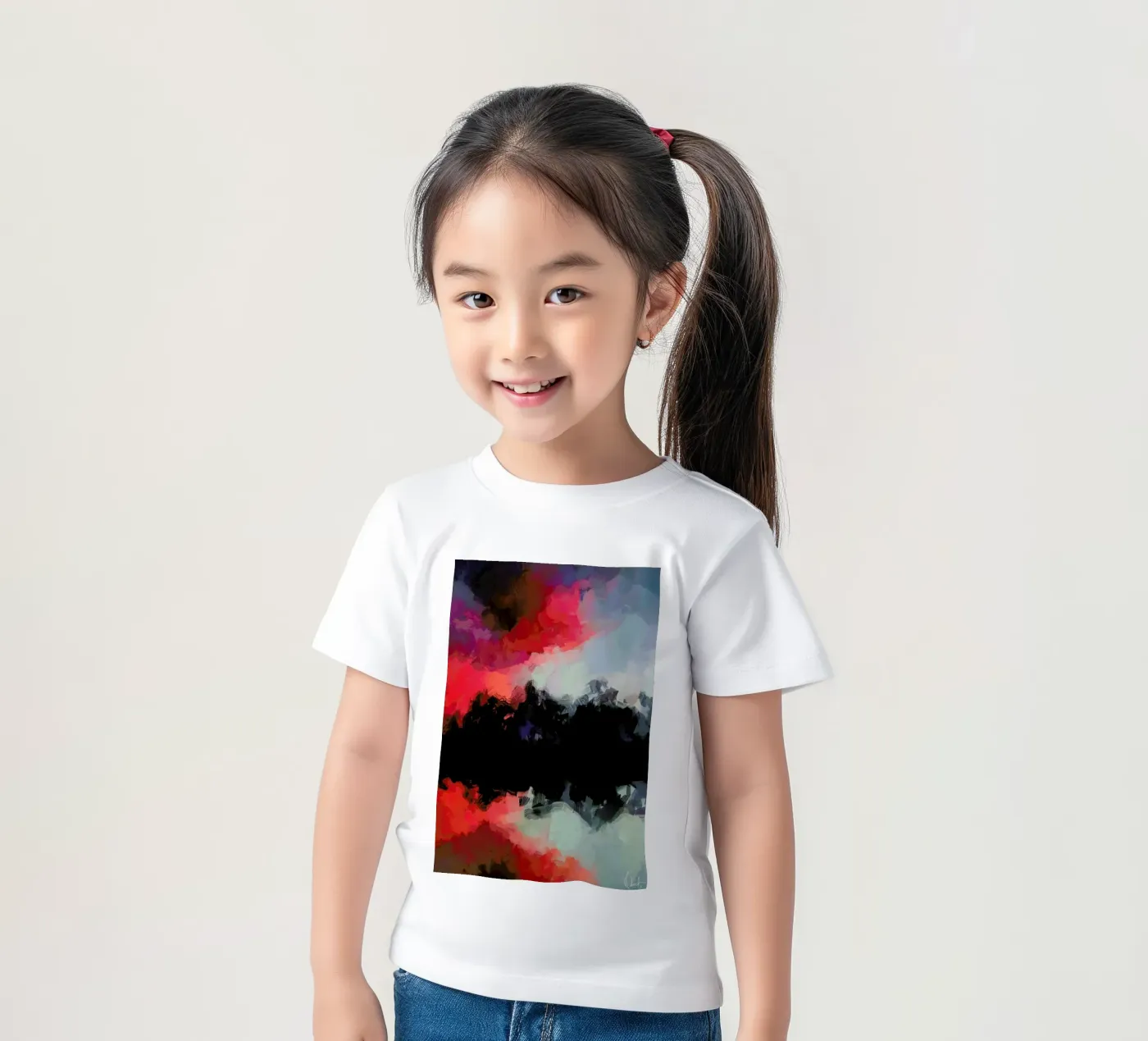 Monserrat t-shirt bambini da Xchange Art Studio