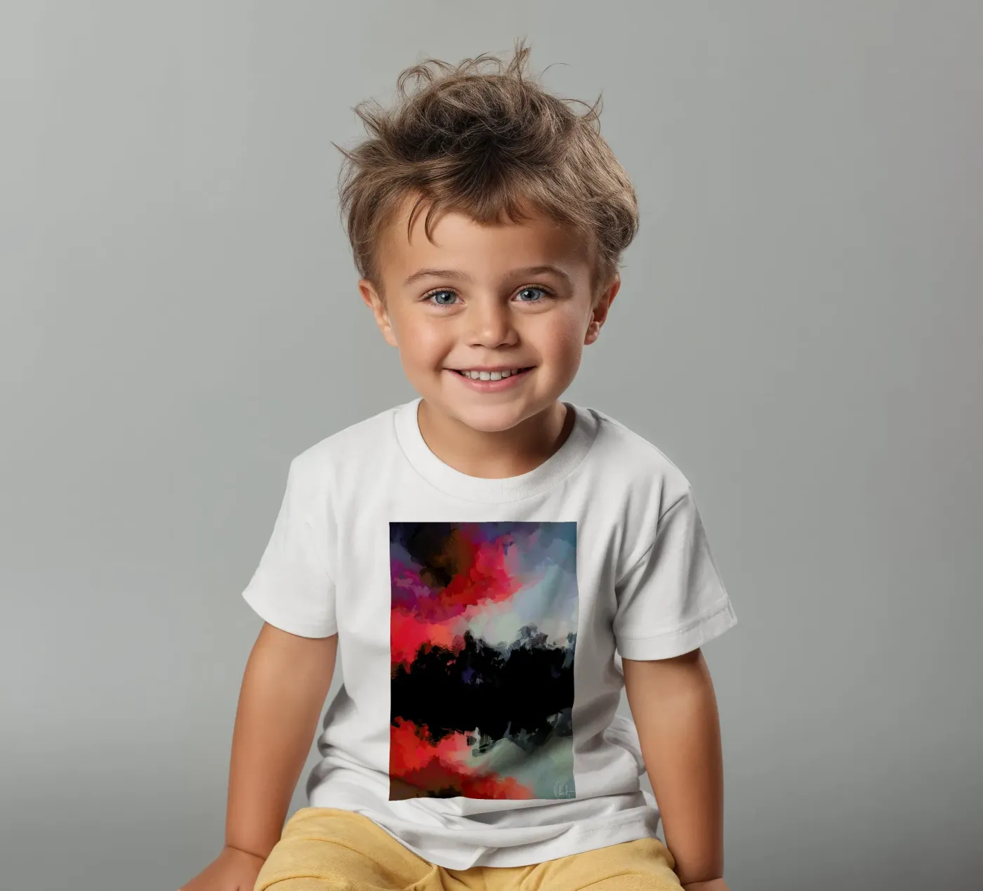 Monserrat t-shirt bambini da Xchange Art Studio