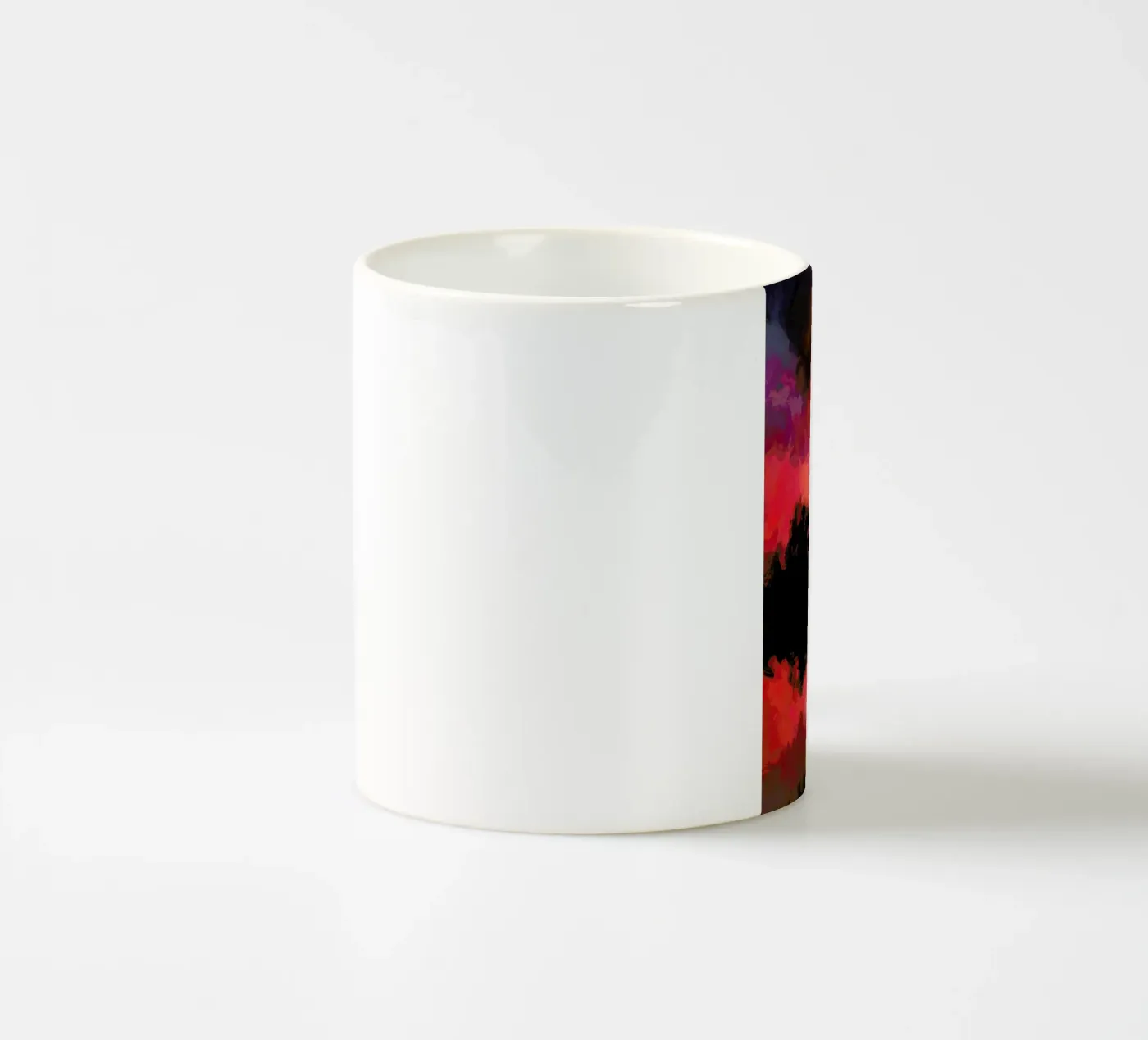 Monserrat ceramic mug by Xchange Art Studio