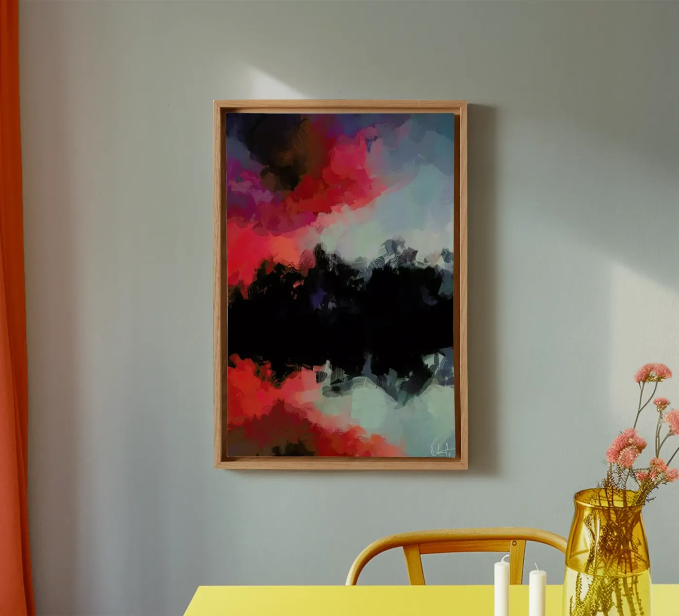 Monserrat tela da Xchange Art Studio