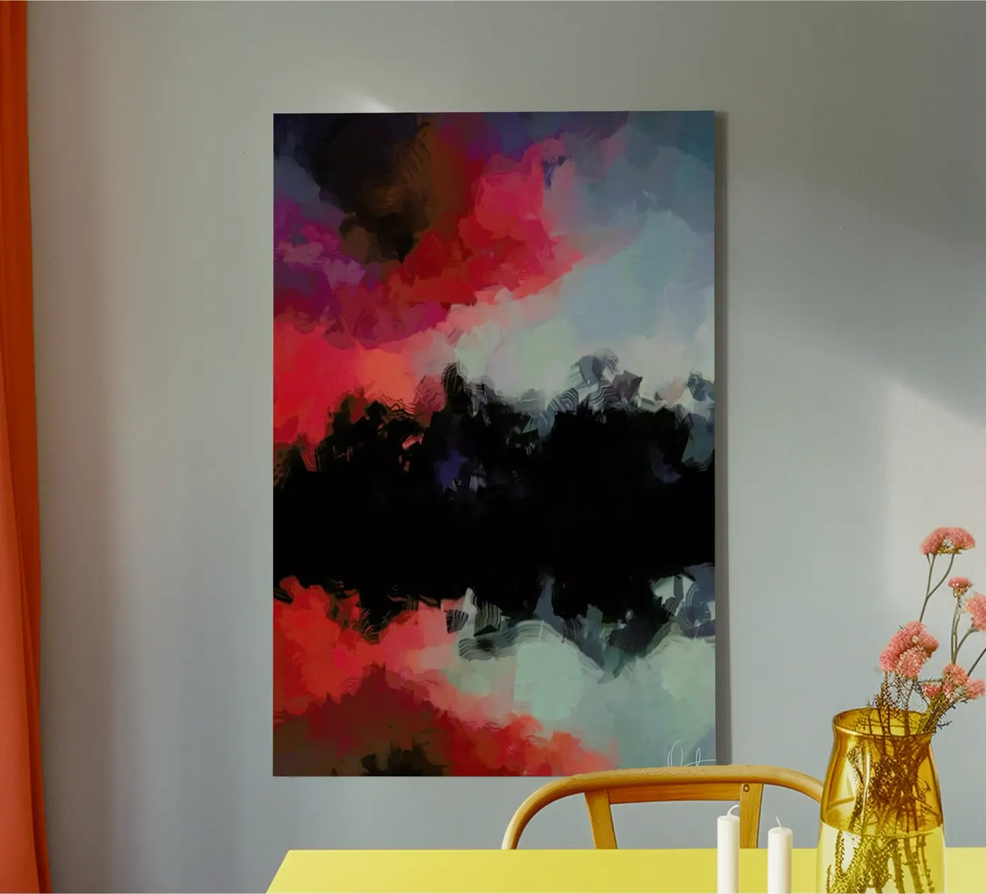 Monserrat tela da Xchange Art Studio