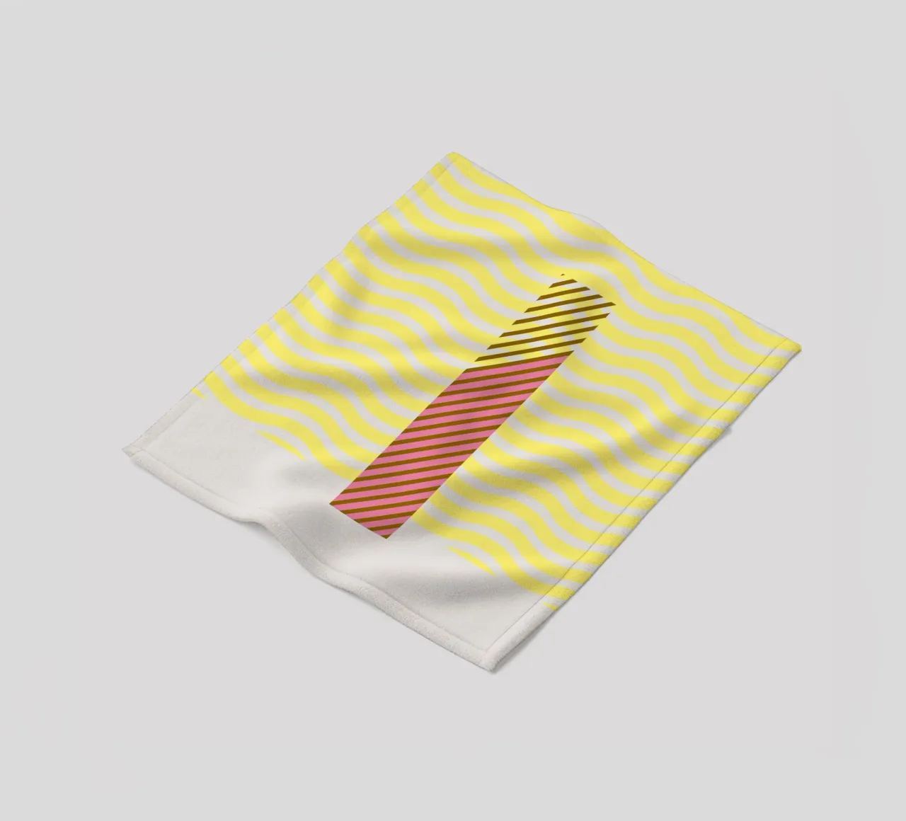 I Typeface Alphabet coperta in pile da lazydaypaper