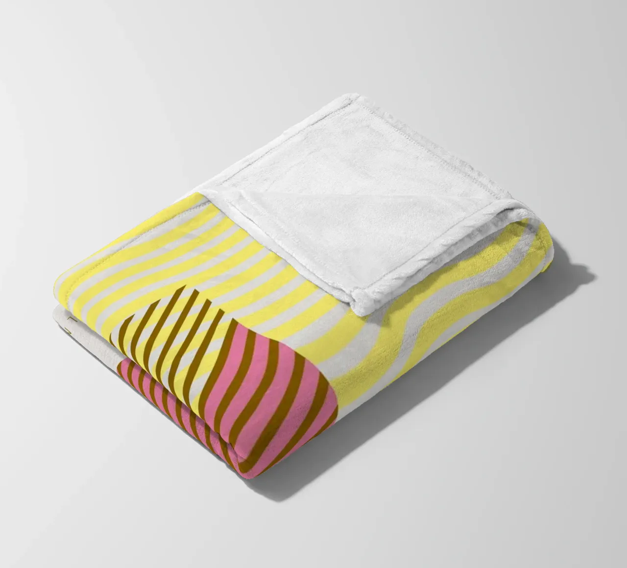 I Typeface Alphabet coperta in pile da lazydaypaper