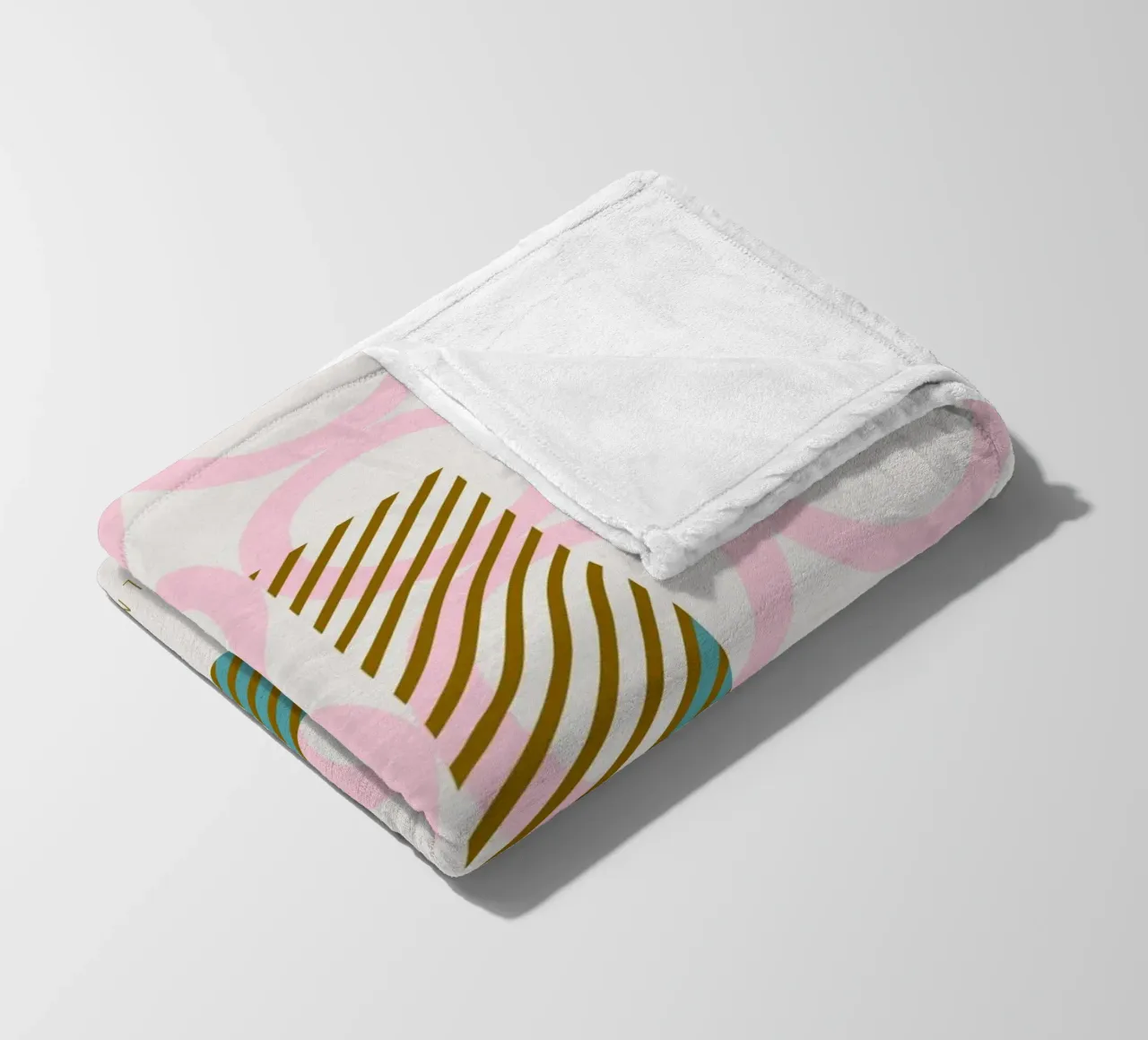 J Typeface Alphabet coperta in pile da lazydaypaper