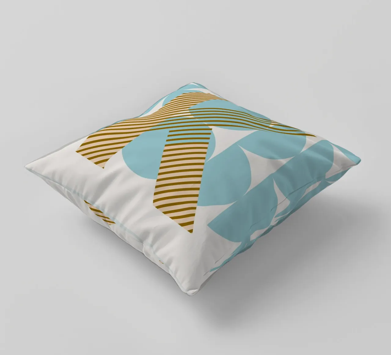 K Typeface Alphabet cuscino da lazydaypaper