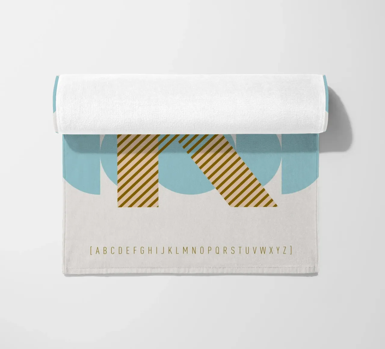 K Typeface Alphabet telo mare da lazydaypaper