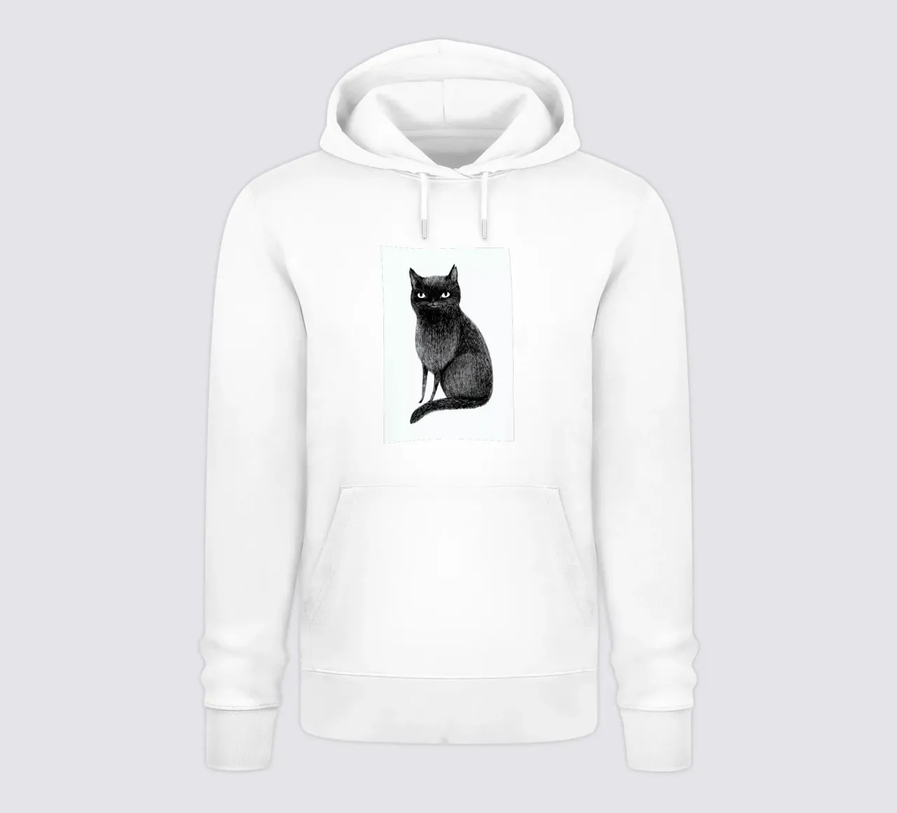Black Cat felpa con cappuccio da Sophie Corrigan