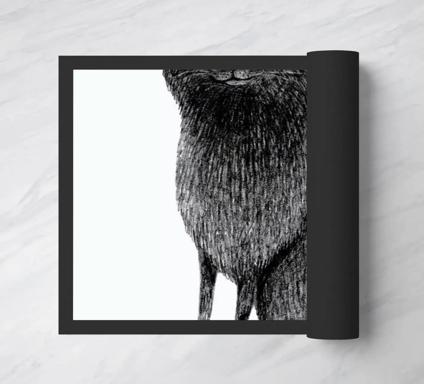 Black Cat deurmat van Sophie Corrigan