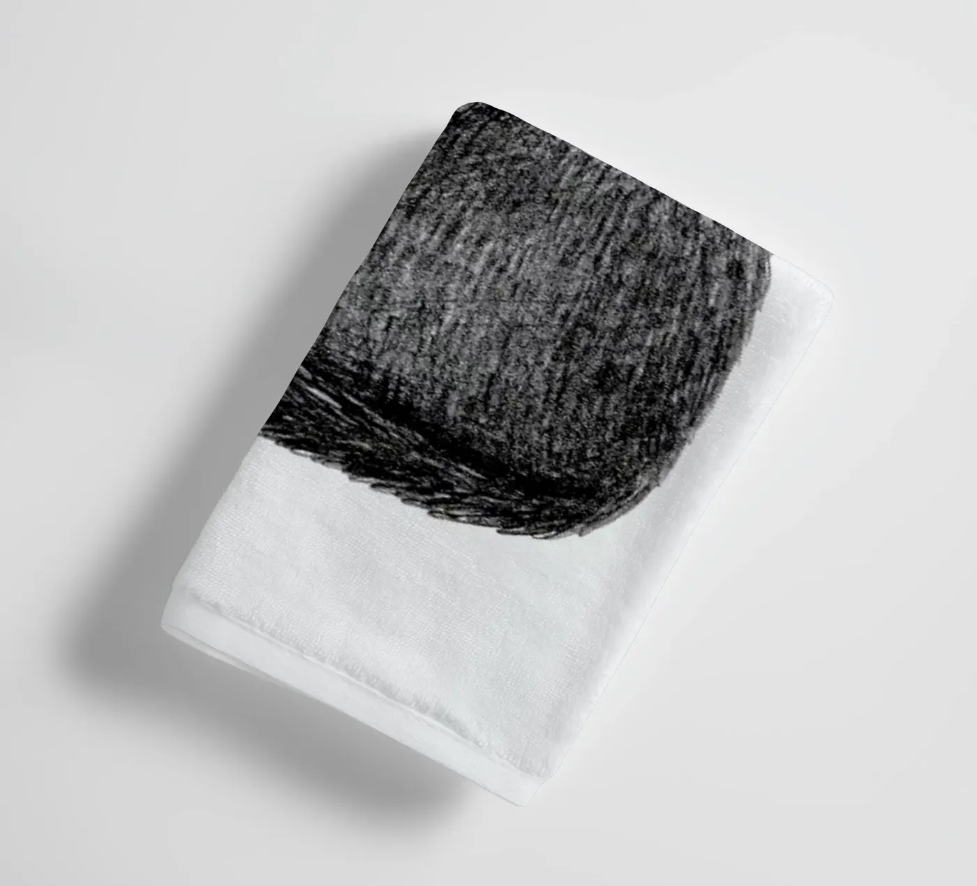 Black Cat badhanddoek van Sophie Corrigan
