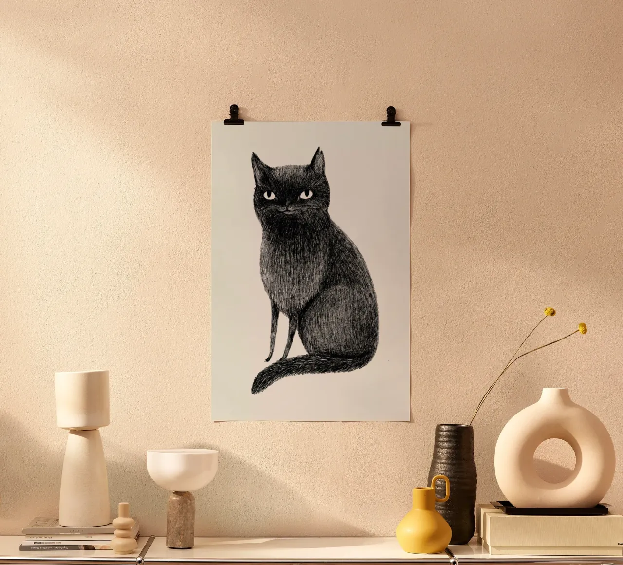 Black Cat poster da Sophie Corrigan