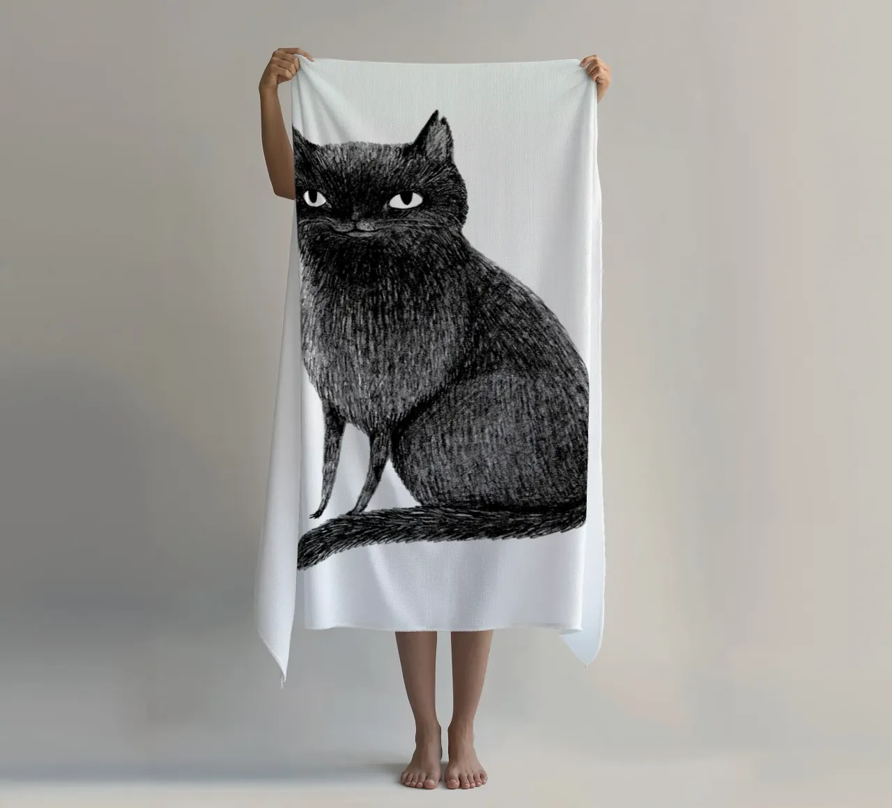 Black Cat telo mare da Sophie Corrigan