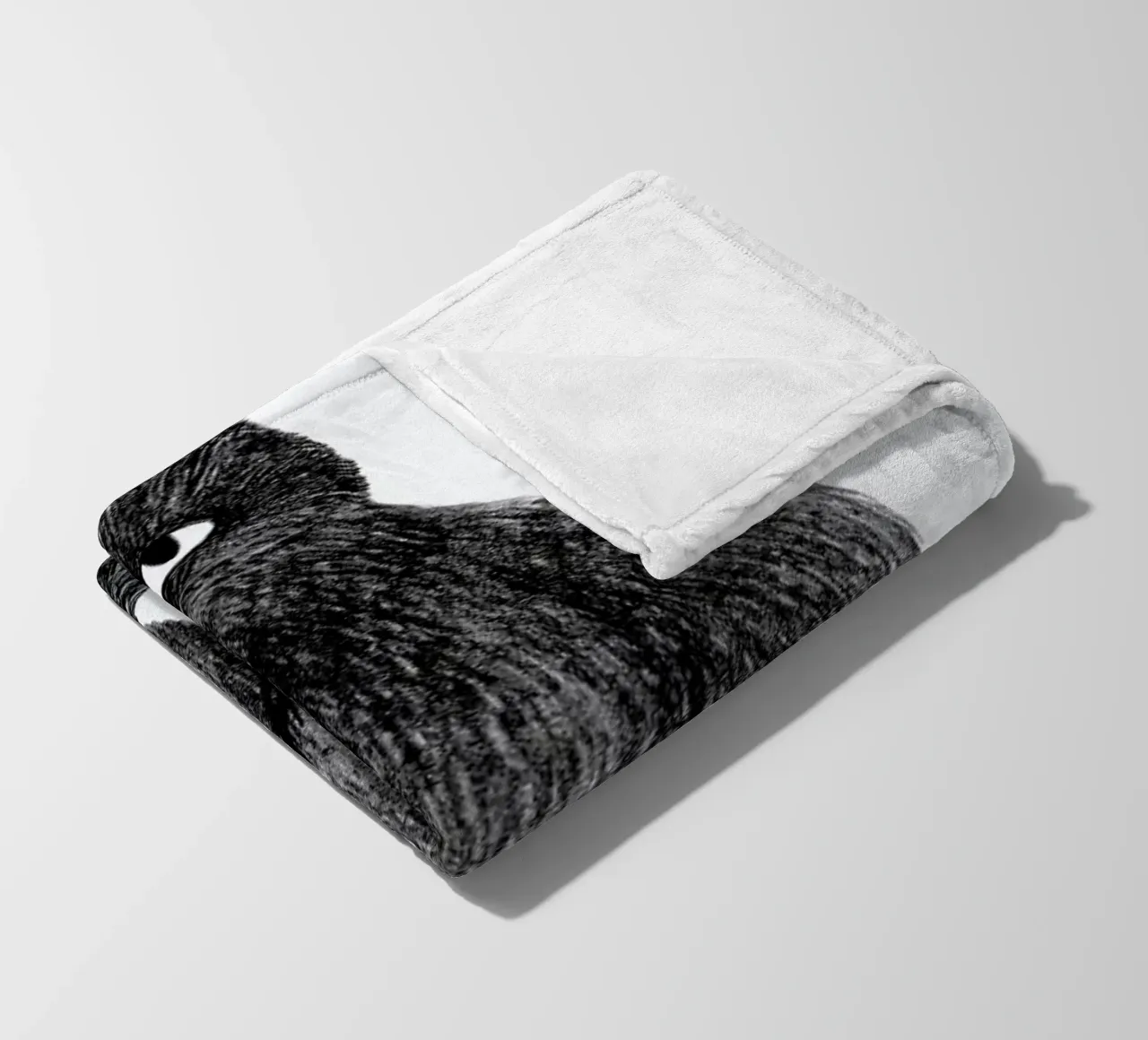 Black Cat Fleecedecke von Sophie Corrigan