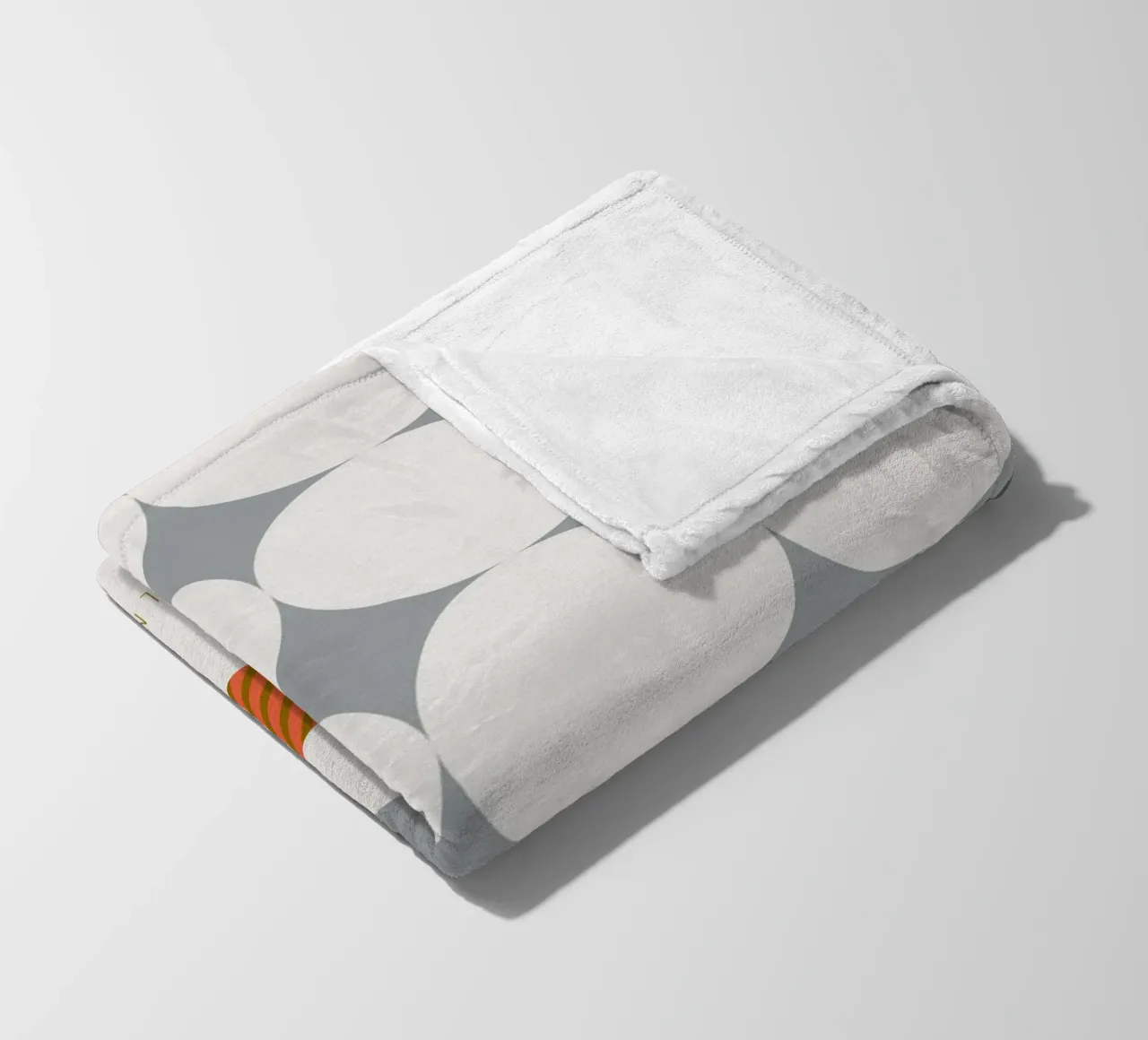 L Typeface Alphabet coperta in pile da lazydaypaper