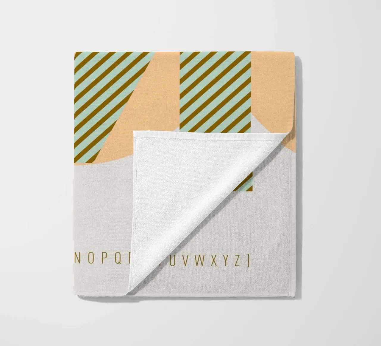 M Typeface Alphabet telo mare da lazydaypaper