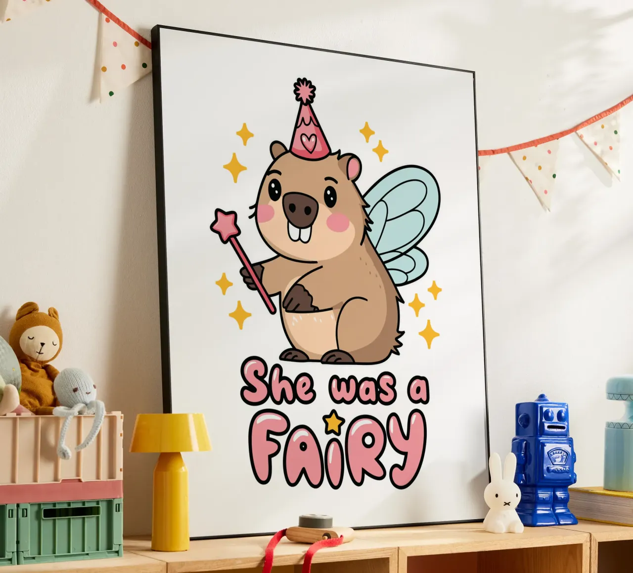 She was a fairy alluminio dibond da edsonramosart