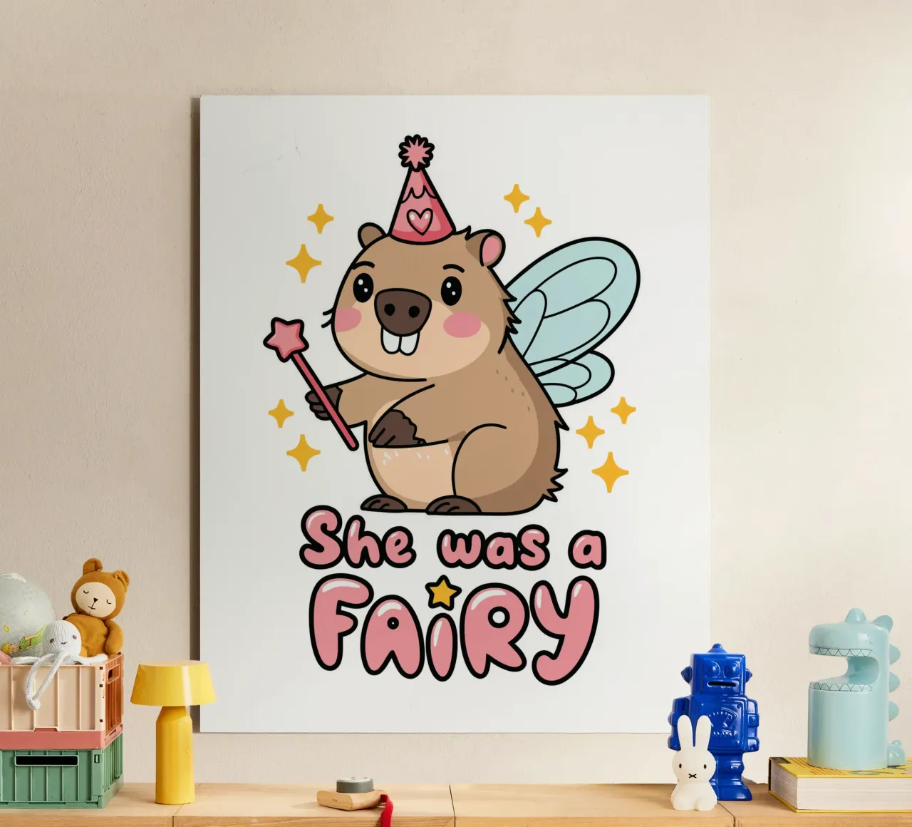 She was a fairy alluminio dibond da edsonramosart