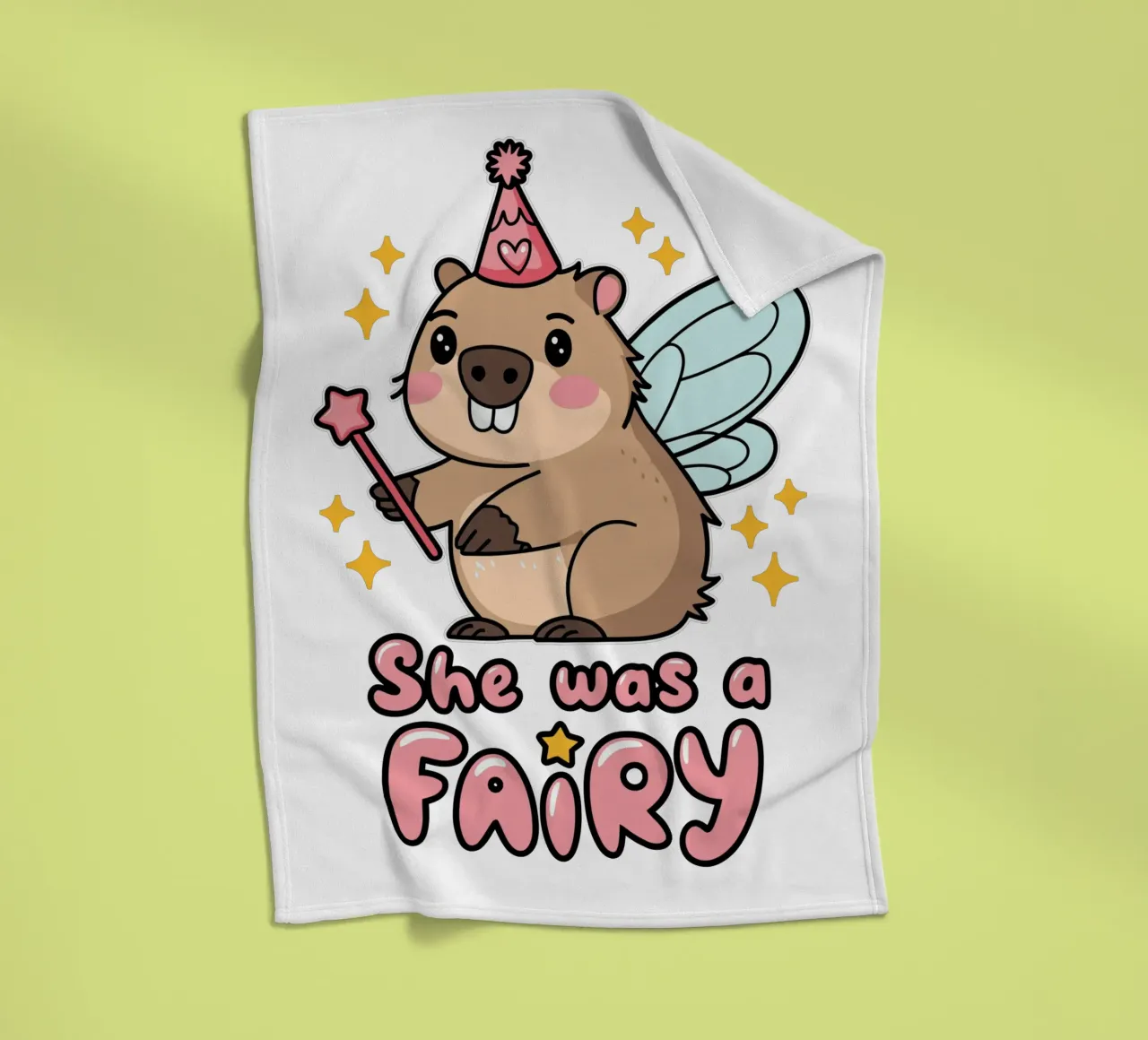 She was a fairy coperta in pile da edsonramosart