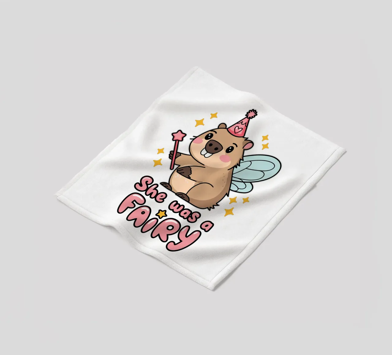 She was a fairy coperta in pile da edsonramosart